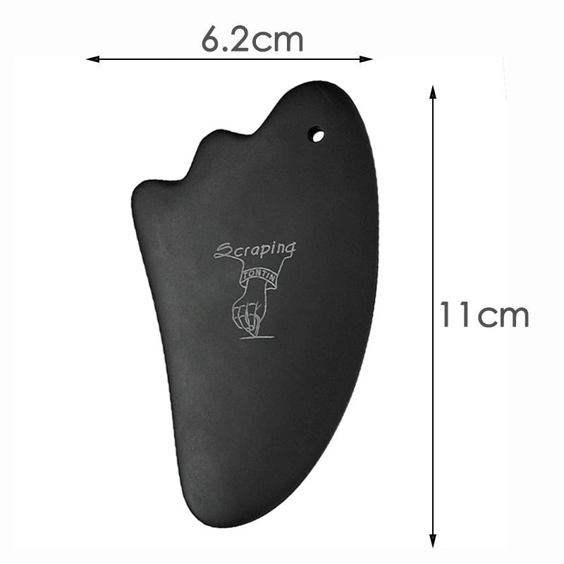 Sibin Bian stone massage guasha stone headache relief Massage Guasha plate beauty face slimming V-LINE back pain health care