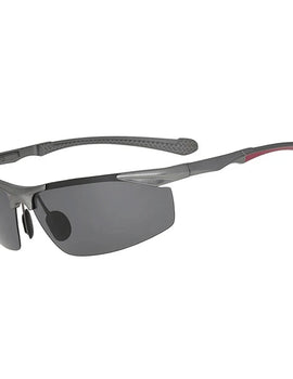 Men Polarized Aluminum Alloy Frame Sunglasses Male Driving Polarized Sunglasses
