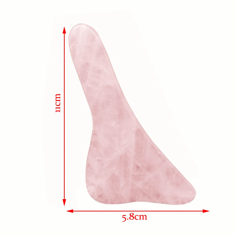 Rose Quartz Roller Slimming Face Massager Lifting Tool Natural Jade Facial Massage Roller Stone Skin Massage Beauty Care GUASHA