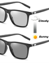 Photochromic Chameleon Sunglasses Women Day and Night Driving Vision