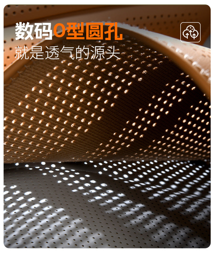 Car Seat Extended Footrest Driver and Passenger Leg Rest Universal Car Seat Cover Leather Breathable Non-slip Cars Seats Cover
