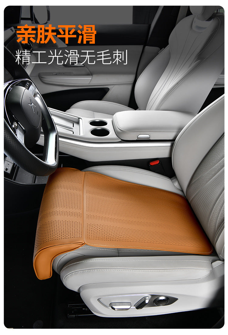 Car Seat Extended Footrest Driver and Passenger Leg Rest Universal Car Seat Cover Leather Breathable Non-slip Cars Seats Cover