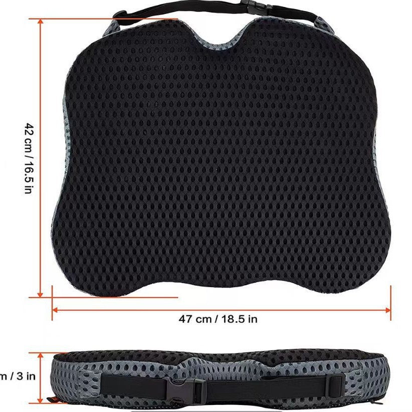 Cushion Non Slip Orthopedic Memory Foam Prostate Cushion for Tailbone Sciaticaback Pain Relief Comfort Chair Car Seat