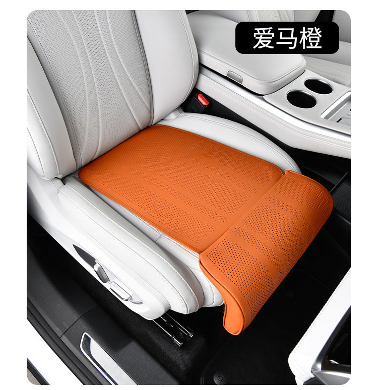 Car Seat Extended Footrest Driver and Passenger Leg Rest Universal Car Seat Cover Leather Breathable Non-slip Cars Seats Cover