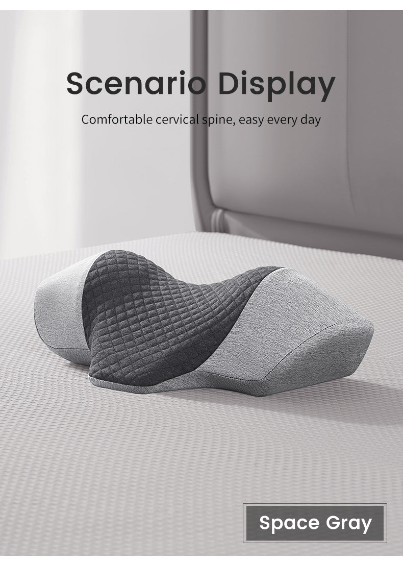Neck pillow for sleeping specifically designed to protect the spine massage the spine aid sleep heat up non repairing Headrest