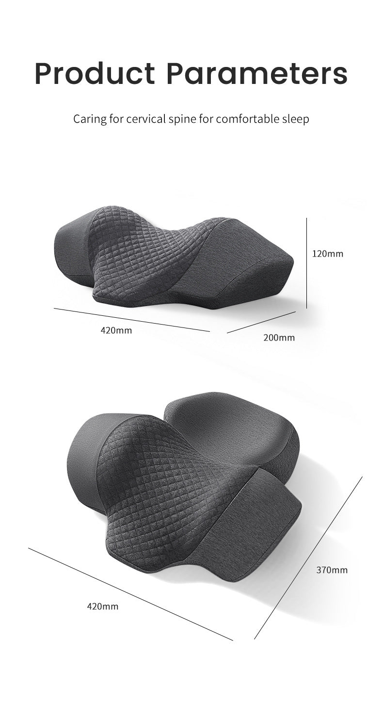 Neck pillow for sleeping specifically designed to protect the spine massage the spine aid sleep heat up non repairing Headrest