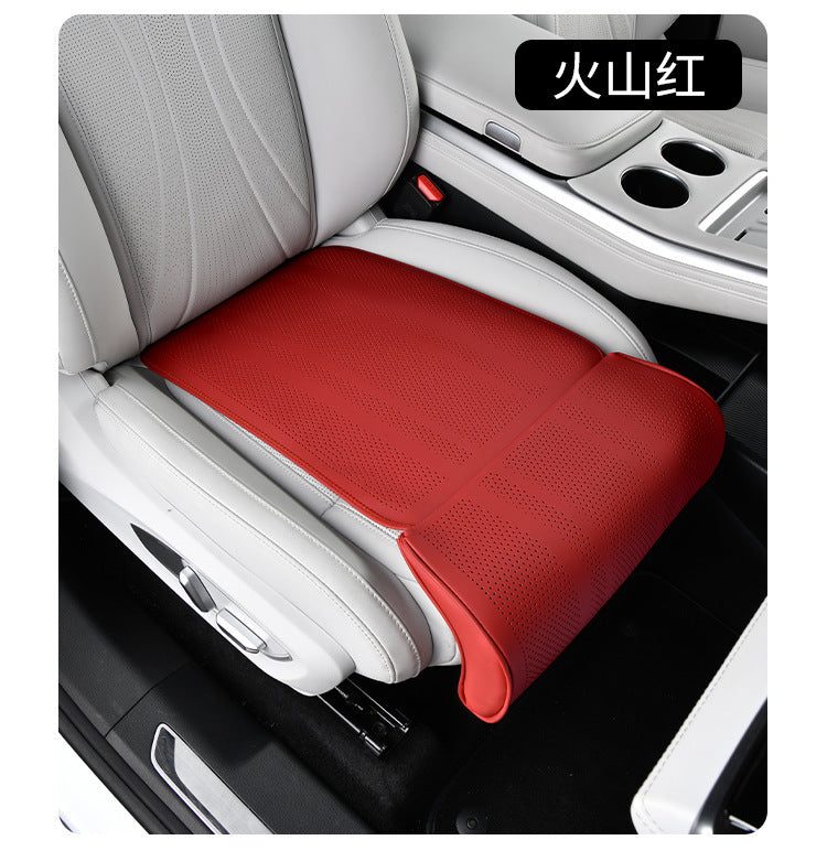 Car Seat Extended Footrest Driver and Passenger Leg Rest Universal Car Seat Cover Leather Breathable Non-slip Cars Seats Cover