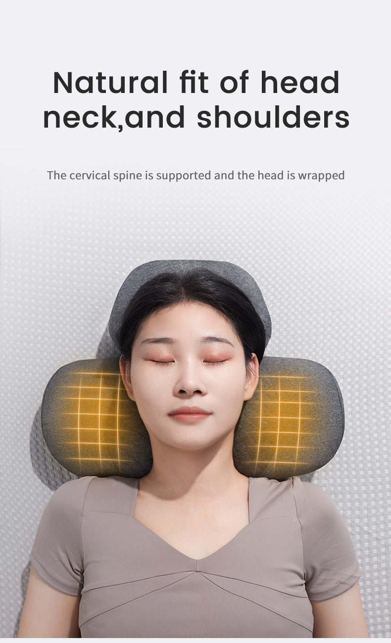 Neck pillow for sleeping specifically designed to protect the spine massage the spine aid sleep heat up non repairing Headrest
