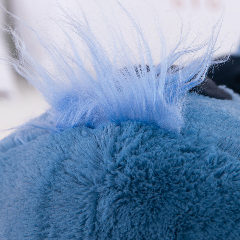 Giant 100cm Disney Stitch Plush Stuffed Doll Blue Kawaii Cartoon Animal Sofa Sleeping Soft Pillow Toys Kids Girls Birthday Gift