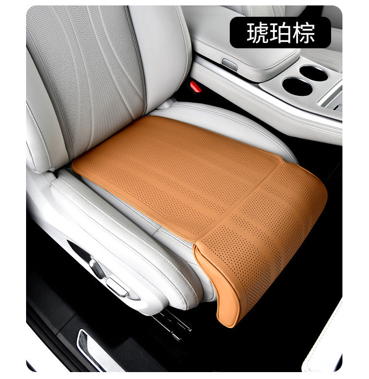 Car Seat Extended Footrest Driver and Passenger Leg Rest Universal Car Seat Cover Leather Breathable Non-slip Cars Seats Cover