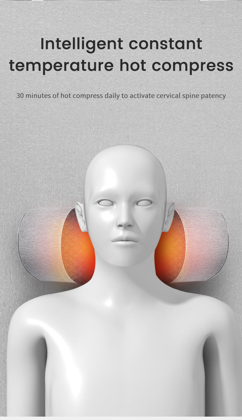 Neck pillow for sleeping specifically designed to protect the spine massage the spine aid sleep heat up non repairing Headrest