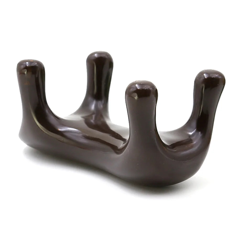 5A grade Original Si Bin Bian stone massage guasha kit point massage dog 140x70x75mm 100% original