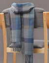 Classic lattice men soft shawl plaid scarves shawl wraps shawl neckerchief headband muffler