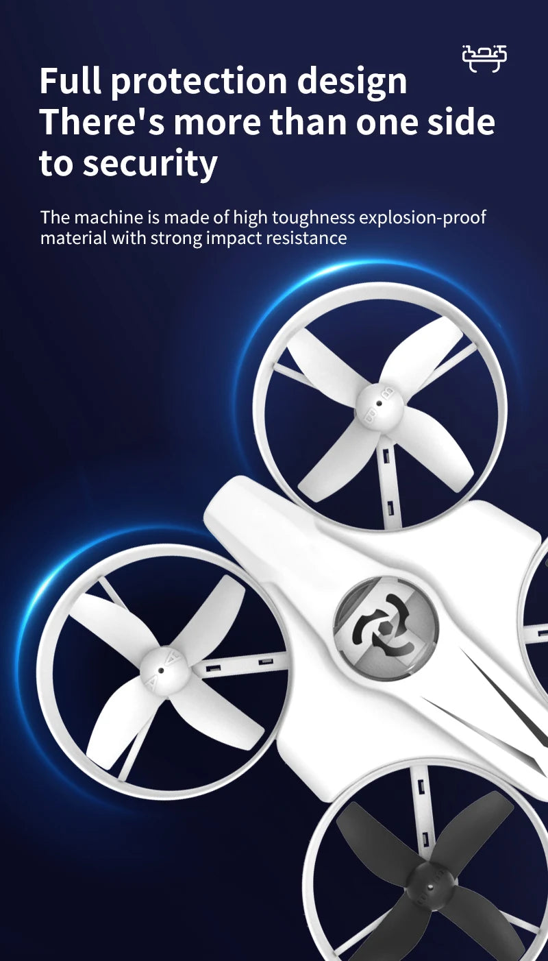 Mini Rc Drone 4Ch 6-Axis Headless Mode Helicopter 360 Degree Flip Remote Control Quadcopter Toys Plane UFO Mini Drone