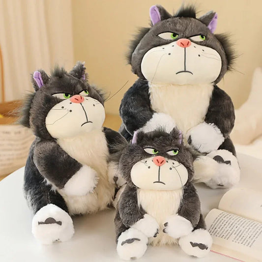 Disney 30cm Lucifer The Cat Cute Doll Plush Toy Throw Pillow Cat Doll Birthday Gift Valentine's Day Plush 's Toy