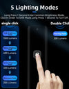 Bike Front Light 1500LM 5000mAH Battery Bicycle Light Aluminum Smart Sense LED Lamp Flashlight Cycling Headlight