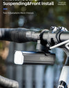 Bike Front Light 1500LM 5000mAH Battery Bicycle Light Aluminum Smart Sense LED Lamp Flashlight Cycling Headlight