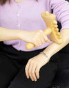 1 PC Wood Massage Stick Wooden Therapy Massage Tools, Home Gua Sha Lymphatic Drainage Tool,Relief Muscle Soreness Anti Cellulite
