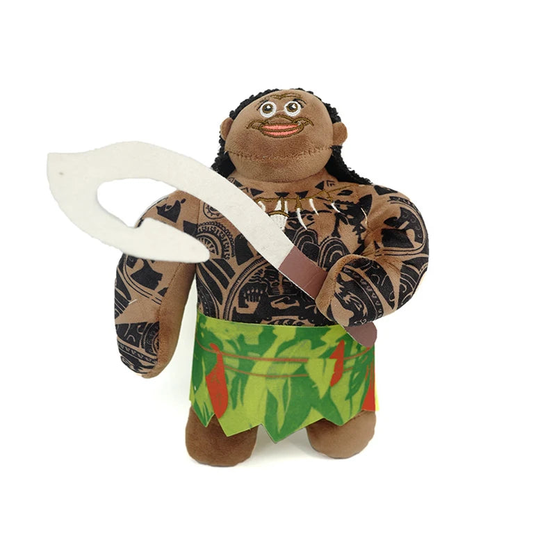 20-35cm Disney Moana Plush Toys Stuffed Animals Cartoon Dolls Princess Maui Heihei Rooster Pet Pig Pua Plush Doll Birthday Gifts