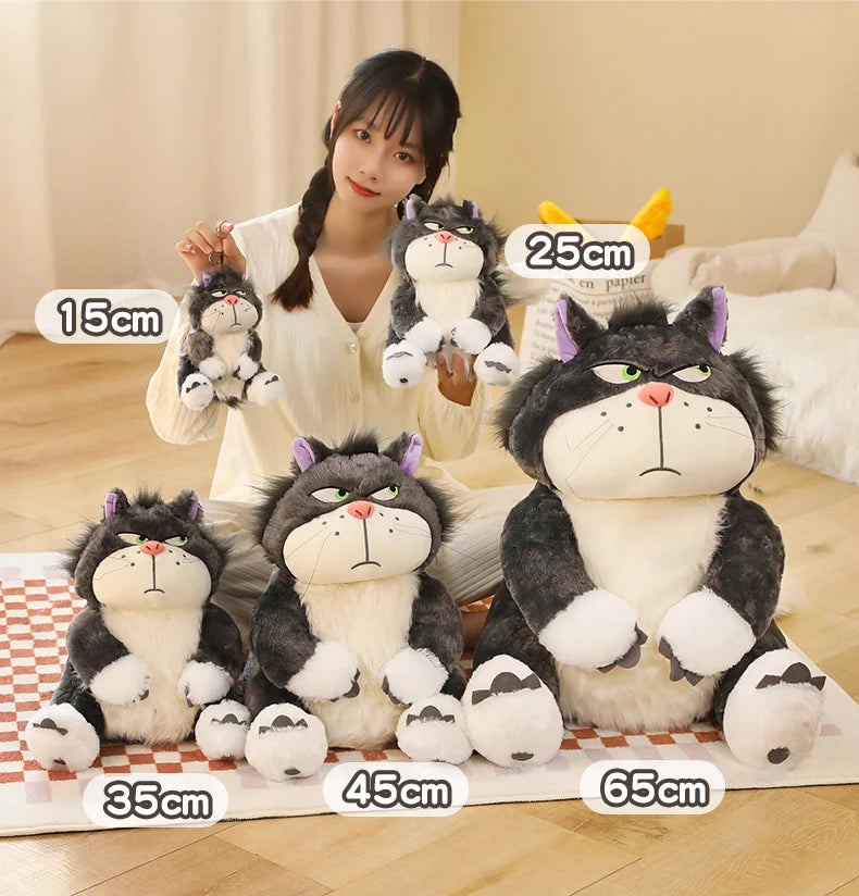 Lucifer Cat Plush Stuffed Animal Kawaii Soft Pillow