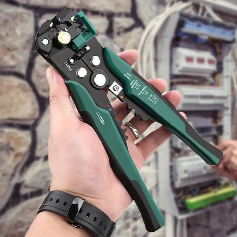 Automatic Wire Stripping Pliers Cutter Cable Terminal Crimping Electrician Tools Multifunctional Pliers Universal Repair Tools