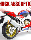 1:9 Honda CBR1000RR Alloy Die Cast Motorcycle Model Vehicle Collection Sound and Light Off Road Autocycle Toys Car