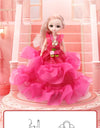 Electric Universal Walking Doll With Music And Dance, Wedding Dress Princess With LED Lights And Pleasant Music, Play House Toy,