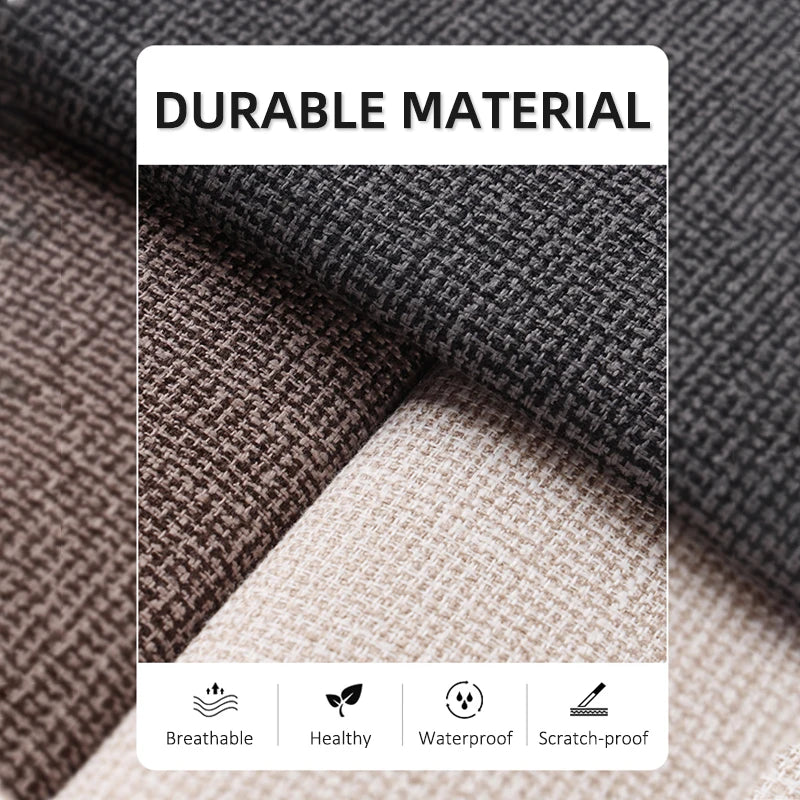 Karcle Car Seat Cover Linen Cotton Car Seat Cushion Soft Universal Auto Seat Cushion Chair Protector Auto Seats Cover Office Pad