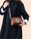 Leather Shoulder Bag Messenger Bag Crossbody Bag
