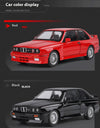 1:24 M3 E30 IM Alloy Miniature Car Diecast Metal Model Collection Hobbies Birthday Present With Friend Decoration Classic Car GT