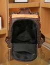 Women's Leather Backpack Designer Multifunctional Anti-theft backpack woman High Quality Luxury Bag Sac a Mains Femme Bagpack