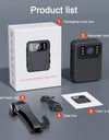 4K HD Mini Camera Police Recorder With Hd Ips Screen Hd Police Body Camera, Can Wear A Portable Body Camera