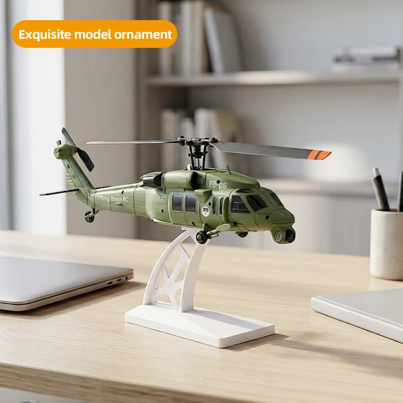 Black Hawk UH60 Remote Control Helicopter With Six Axis Gyroscope