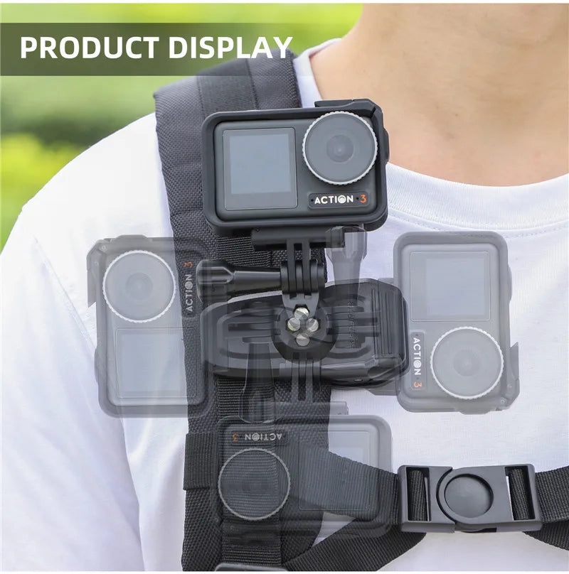 Magnetic Backpack Clip Mount for Action Cameras and Pocket Cameras
