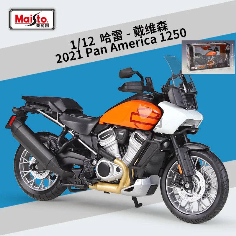 Diecast Harley Street Glide Special 2015 Motorcycle Model 1 to 12 Scale