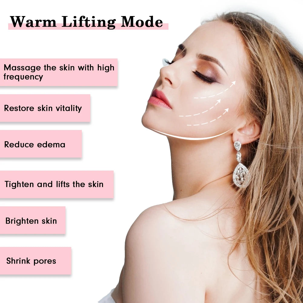 Multifunctional Facial Skin Care Massager Electric Facial Massage Device Clean Face Skin Rejuvenation Lifting Tighten