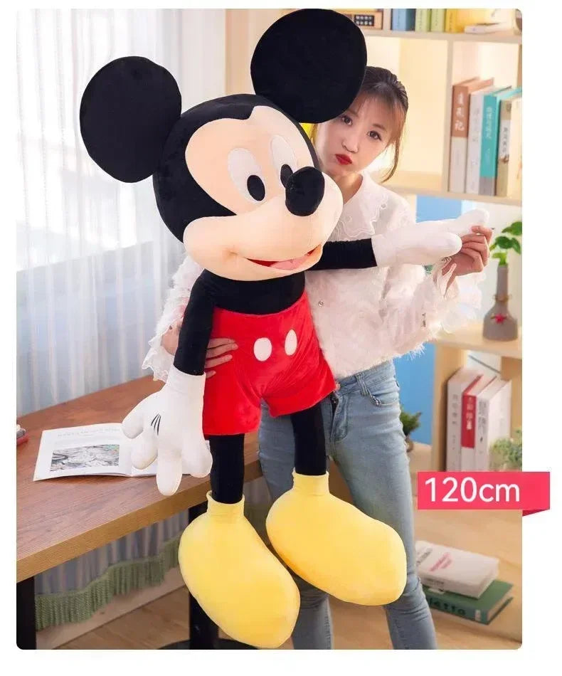 Cartoon Mouse Plush Doll Super Soft Crystal Velvet Pillow
