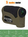 Laser Golf Rangefinder Hunting Telescope with Slope Adjusted Flag-Lock Distance Meter 800-2000m Rangefinder Monoculars
