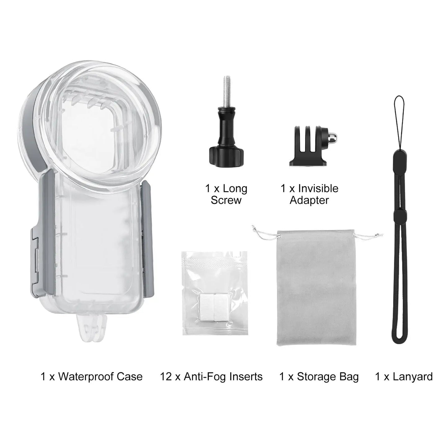 50 Metre Waterproof Diving Housing for Insta360 X5 Camera