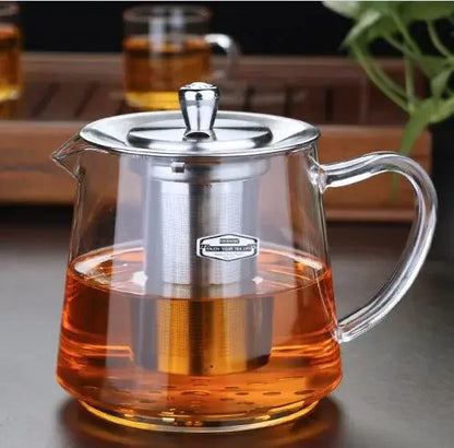 Induction cooker special pot boil tea dedicated cooker glass pot stainless steel liner kettle flower tea pot