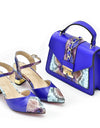 Italian Shoe and Bag Set for Party In Women Luxury Shoes Women Designers Nigerian Women Party Pumps High Heels Ladies