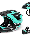Detachable Full Face Bike helmet 's Sports  Cycling mtb Motorcycle Skateboarding Roller Skating Helmet