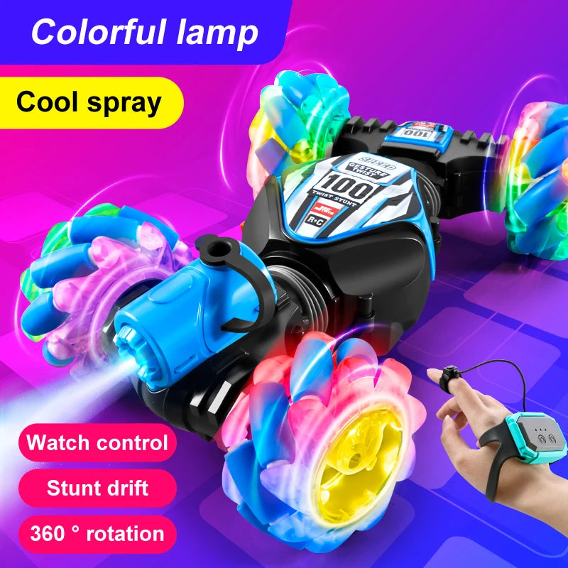 1 to 20 Scale Gesture Sensor 4WD Rotating Stunt Drift Remote Control Car