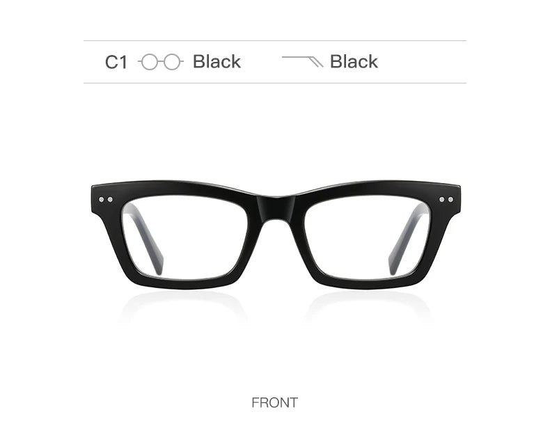 HONGMEI Men's Anti Blue Light Reading Glasses Brand Simple Myopia Prescription Glasses Men  Optical Eyewear Glasses Frame 2191