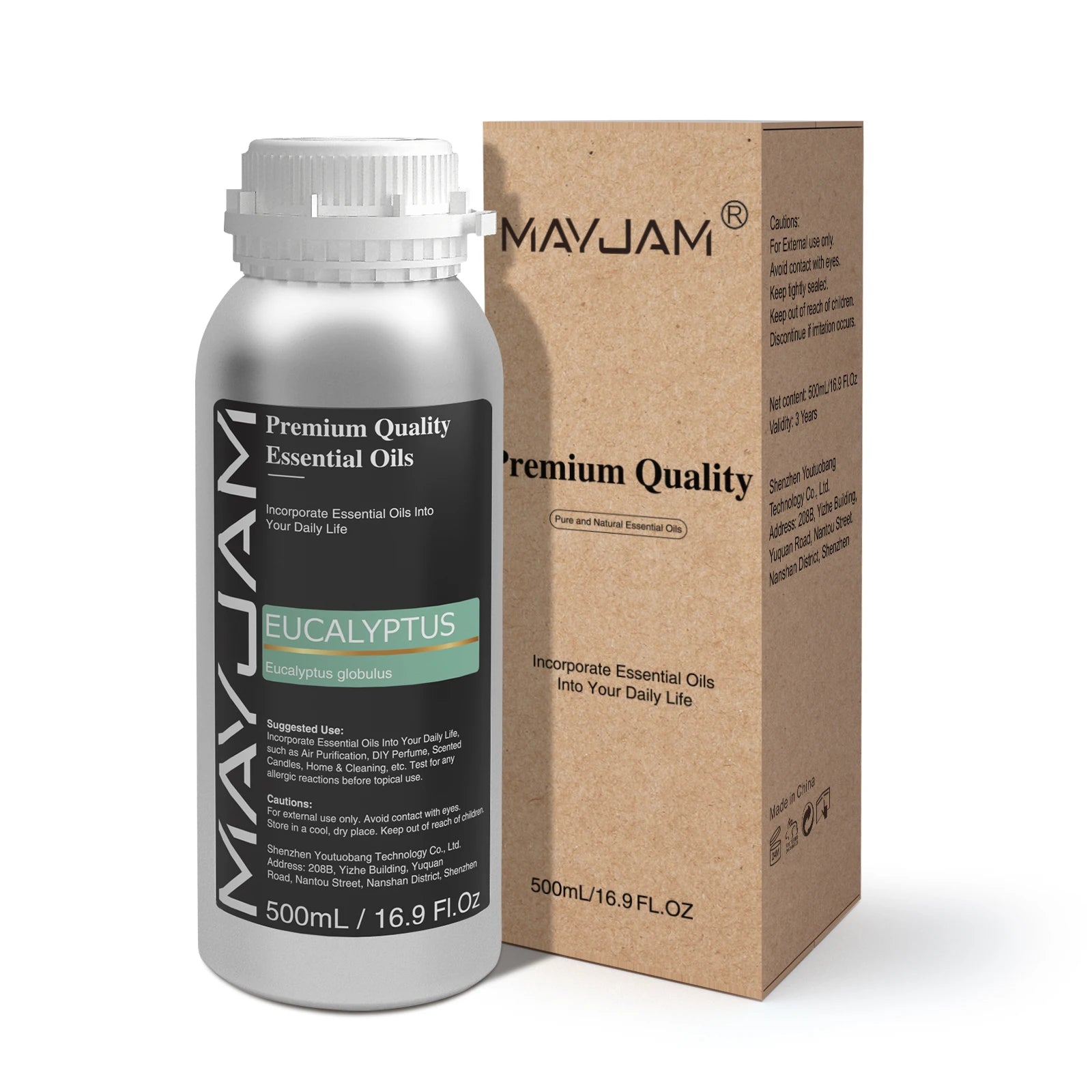 500ML Pure Natural Essential Oil For Humidifier Diffuser Jasmine Lavender Vanilla Eucalyptus Bergamot Lemon Aroma Oils