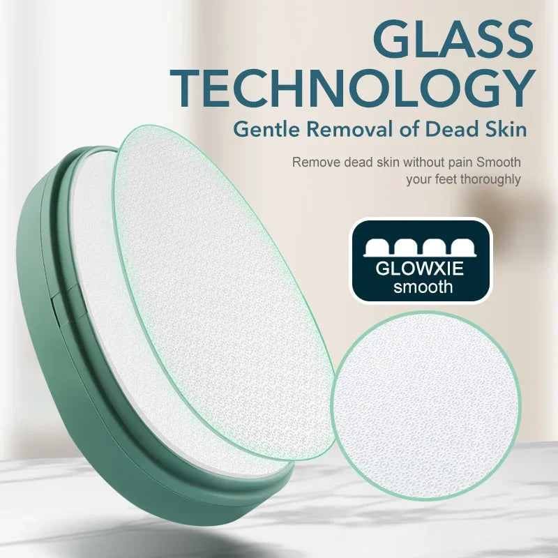 1Pc Nano Glass Foot Plate File Pedicure Crystal Hair Eraser Physical Hair Removal Painless Safe Epilator Reusable Foot Care Tool