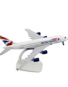 20CM A380 A350 A330 Beluga XL Diecast Alloy Airplane Model