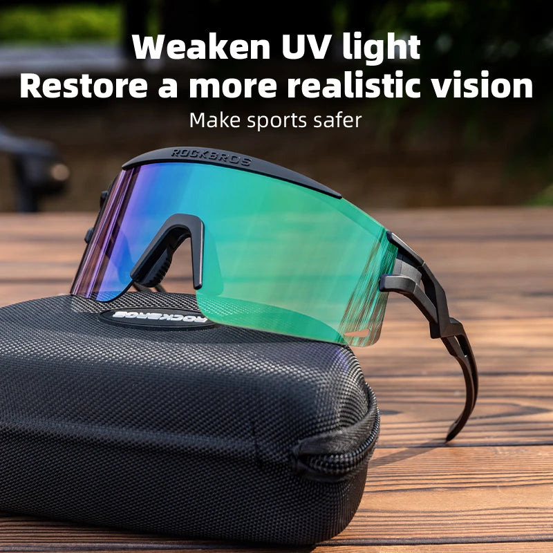 Bicycle Glasses Polarized / Photochromic Lens Bike Sunglasses Men Women UV400 Sports MTB Road Cycling Goggles Glasses