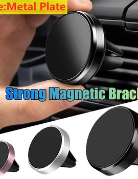 Magnetic Car Phone Holder Mount Air Vent Smartphone Mobile Stand Bracket Cell GPS Support in Car For iPhone Xiaomi Mi Samsung LG