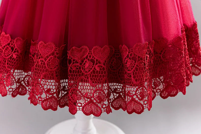 Girls Princess Ball Gown Fluffy Tulle Party Dress for Flower Girl/Birthday/Pageant  Sleeveless for Wedding Dress